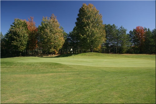 Chestnut Hills Golf hole #11 green
