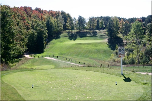 Chestnut Hills Golf hole #12 tee