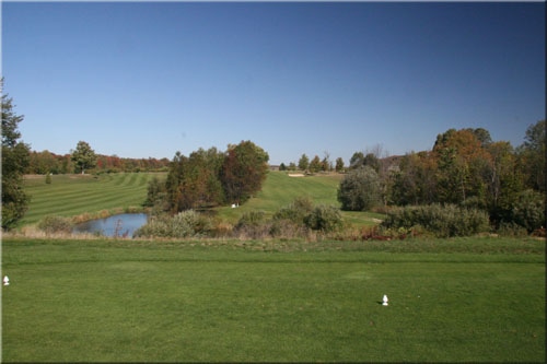 Chestnut Hills Golf hole #1 tee